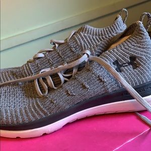 Under Armor gray sneakers